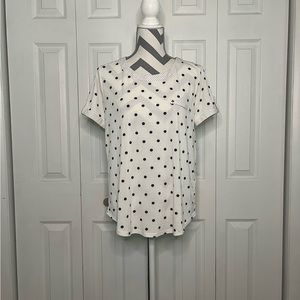 ❗️Closet Clear Out❗️Cute Polka Dot Petite Shirt